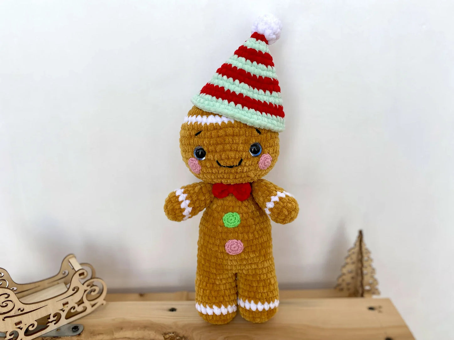 Christmas Amigurumi Bundle – Deer, Gingerbread & Snowman Crochet Patterns (PDF)
