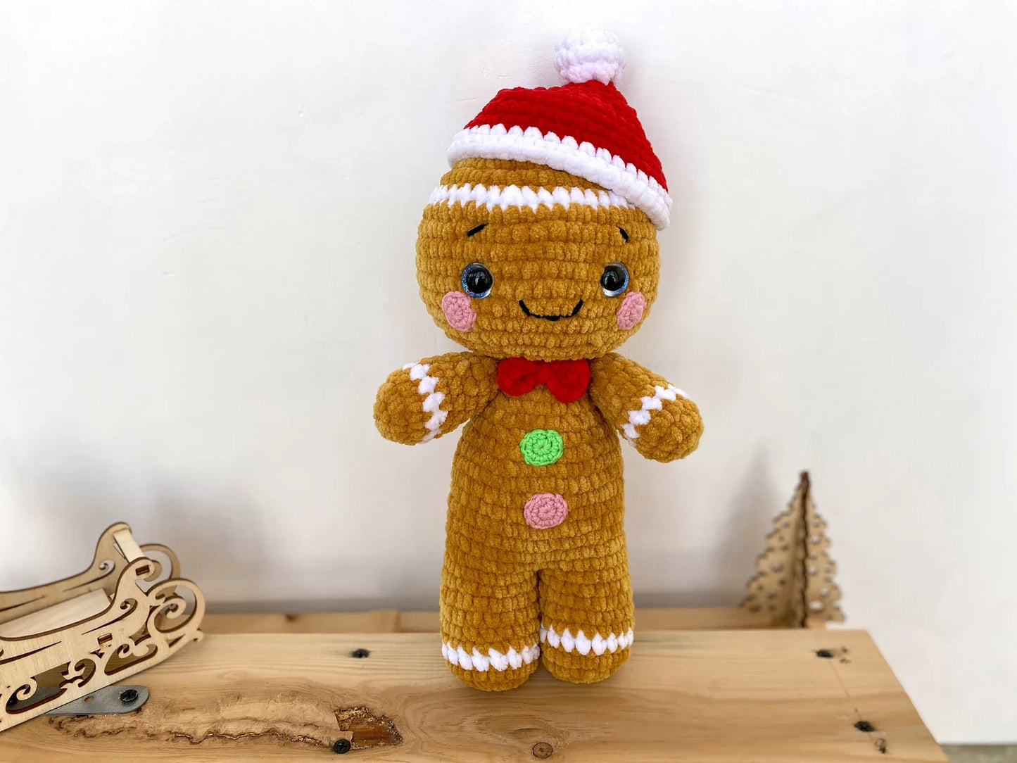 Christmas Amigurumi Bundle – Deer, Gingerbread & Snowman Crochet Patterns (PDF)