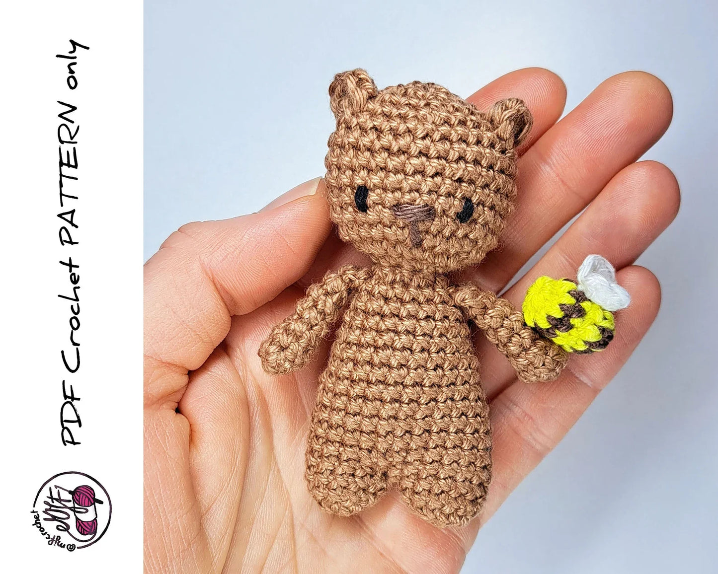 Little Bear’s Day Book – Crochet Pattern (PDF Storybook Amigurumi)