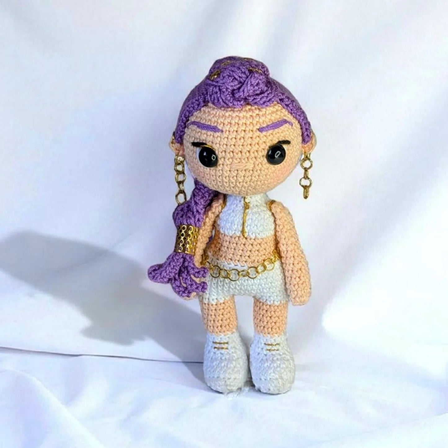 KPOP Magic Warriors Crochet Pattern Bundle – 3 Chibi Amigurumi Dolls (PDF Patterns)