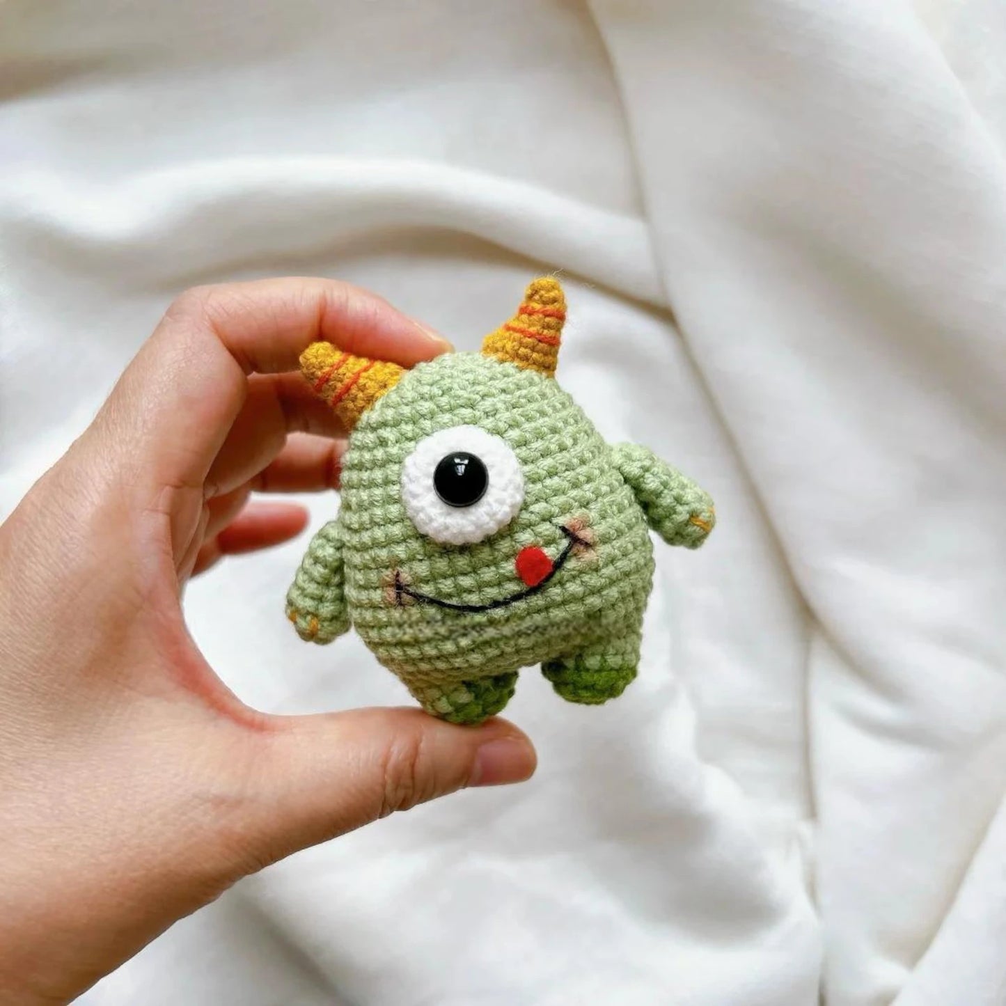 Mini Monsters Crochet Pattern Set – Cute Amigurumi Keychains (PDF Tutorial)